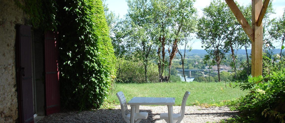 Covered Terrace, view to the river