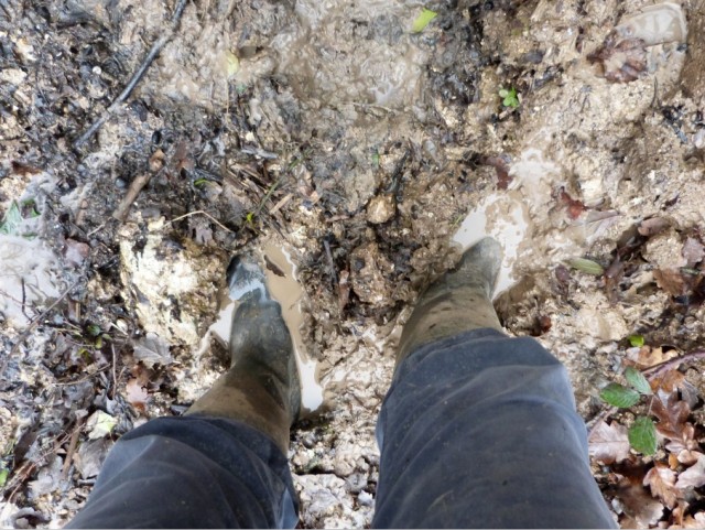 those muddy boots